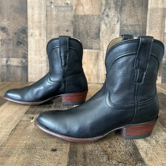 Tecovas The Penny 2002 Black Western Cowboy Boots Womens 9 B - Picture 1 of 12